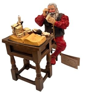 Clothtique Santa Possible Dreams Saturday Evening Post Dear Santa 3102 1996 Vtg